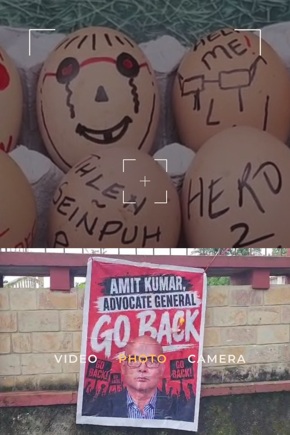 Egg Protest Marks Lawyers’ Agitation in Shillong as Talks Fail to Break Deadlock Over Advocate General